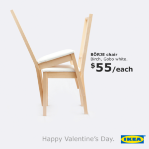 Campagna Marketing San Valentino_Ikea